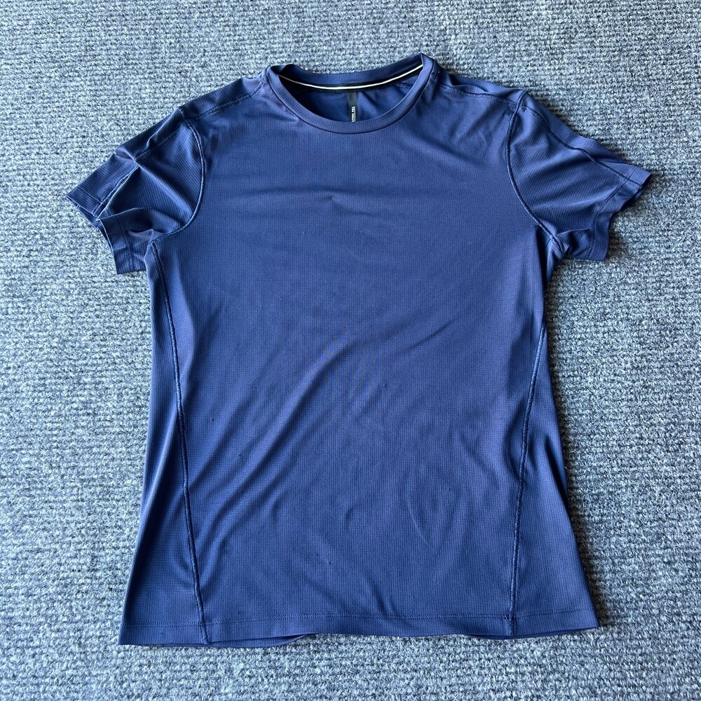 Ten Thousand Shirt Mens Small Blue Short Sleeve Athletic Performance Tee Top